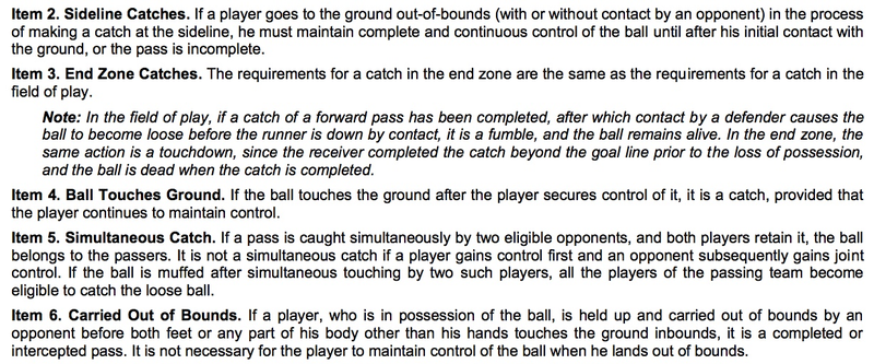 Illustration for article titled Why Wasn't Sterling Shepard's Catch Ruled A Catch?